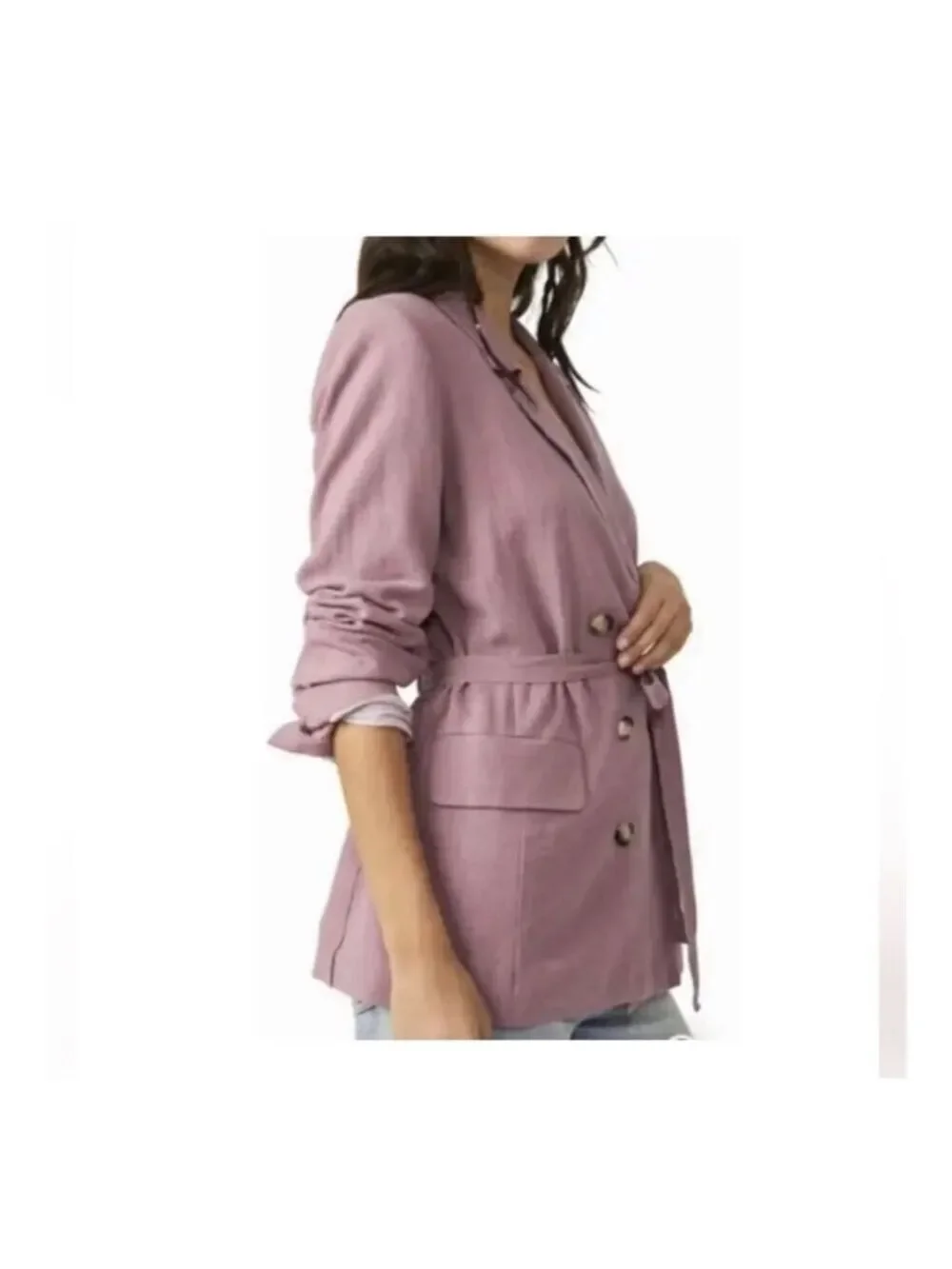 Women's Free People Blazer Size S Purple
